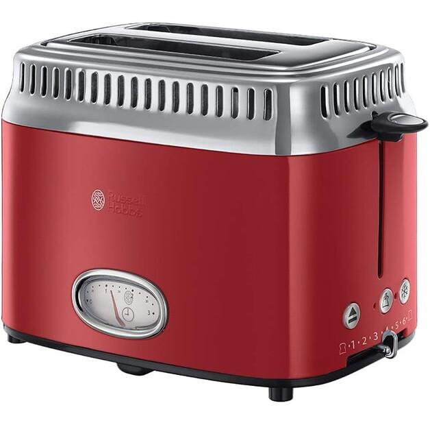 Toaster Russell Hobbs Retro Ribbon Red (21680-56)