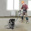 Power Walk-Behind Cement Trowel 38” 6HP Gas-Powered with Float Pan Blade