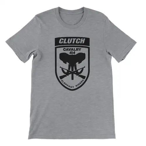 2026 Summer New Clutch Band Graphic Tshirt Unisex Summer Short Sleeve Fashion Tee Luxury Casual Vintage Retro Top