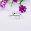 Natural Tiger Eye Ring, Handmade Twisted Wire Ring, 925 Sterling Silver Ring, Tiger's Eye Ring, Gift for Friend, Dainty Ring