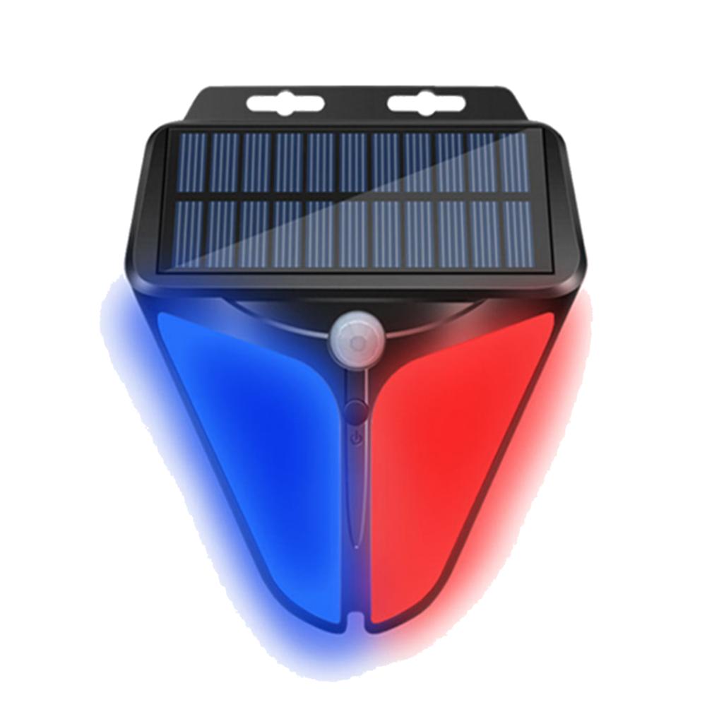 

5-1PC Solar Anti Theft Lamp for Home Alarm Lamp Security System Warning Indicator 3 Gears LED Strobe Motion Sensor Safety Light