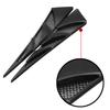 2Pcs Black Cars Auto Vehicle Tuning Air Flow Intake Scoop Bonnet Vent Cover Hood Trim Decoration Exterior Accessories Universal