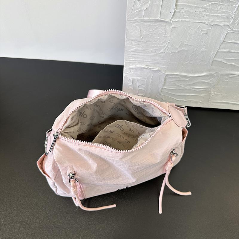 Nova Bolsa de Yoga Simples e Leve Bolsa Transversal Feminina Nova Bolsa de Nylon de Axila Tendência de Ombro Único