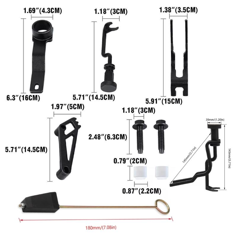 Spring Compressor Tool for 4.6L 5.4L 6.8L 3V Engines 6684 Crankshaft Positioning Tool Crankshaft Pulley Bolt