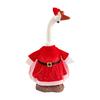 Festive Velvet Costume Set For Outdoor Cement  Holiday Porch Ornament And  Display