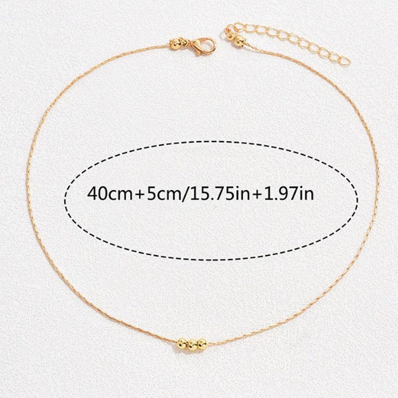 Stainless Steel Necklaces New Trend Gold Color Metal Charms Pendants Chains Fashion Necklace For Women