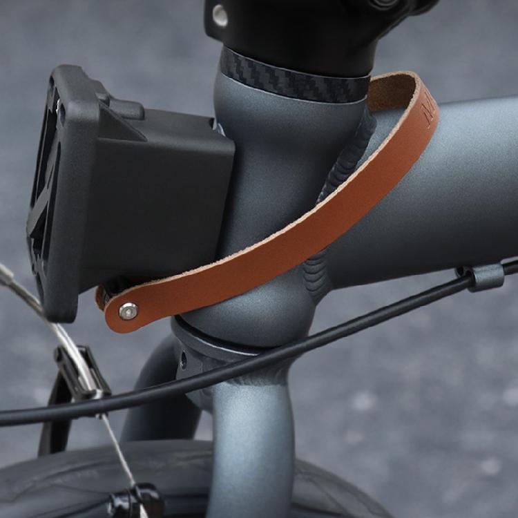 2 Pcs Leather Pull Strap for Bike Cycling Accessories Bicycles Carriers Block Pull Belt Handle