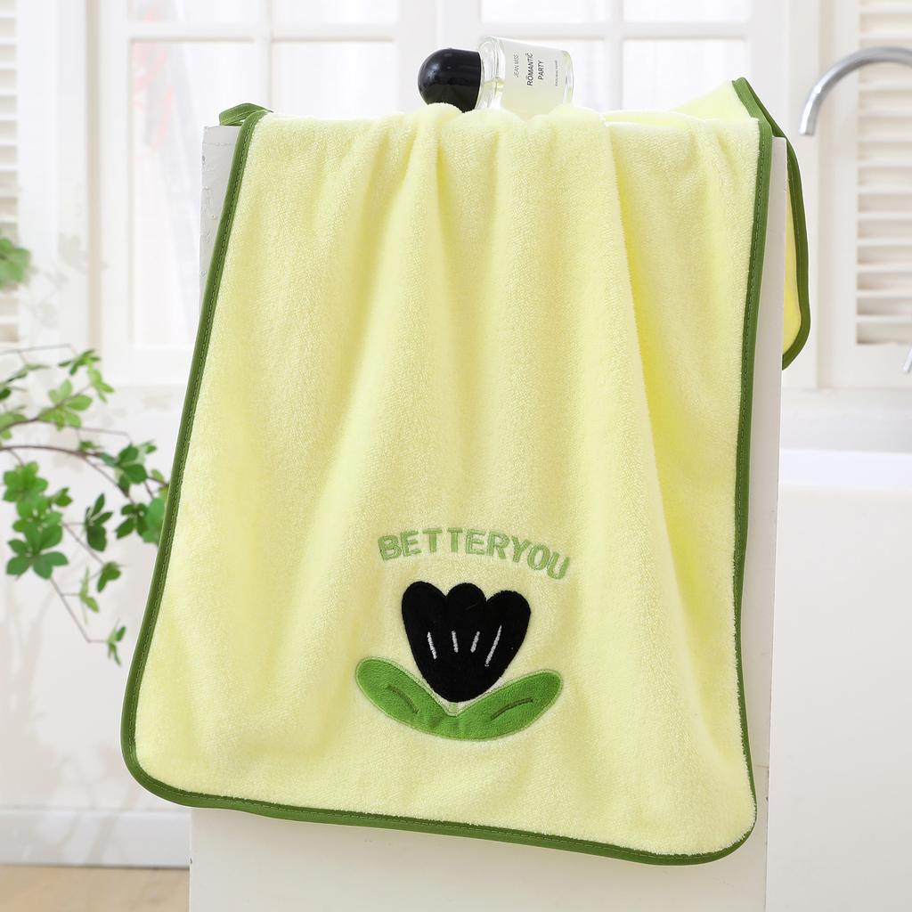 Korallvlies Damen Tragbares Badetuch Niedliches Wasserabsorbierendes Weiches Wickeltuch Heimrock