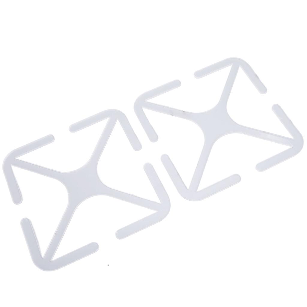 2 szt. Podpora łodygi rośliny Akryl Poprawiony wzrost Bezproblemowe użycie Wysoka wytrzymałość Stojak uchwyt na łodygę rośliny do wewnątrz na zewnątrz