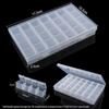 Transparent DIY Jewelry Storage Box - Detachable and Stackable Organizers for Tools and Earrings