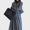 "Luxury Winter Ensemble: High-End Korean Drama-Inspired Dress Suit for Women – Autumn Collection"
