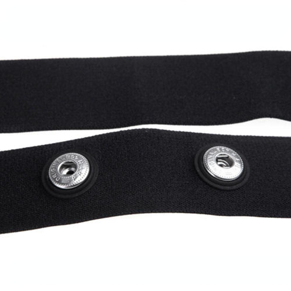 QBeau Heart Rate Monitor Replacement Chest Compatible with and Runtastic Strap, Polar, Garmin, Wahoo,