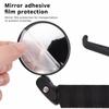 Universal Rearview Mirror Adjustable Rotating Wide-Angle Bicycle Handlebar Rear View Mirrors for MTB Road Bike Cycling Safety