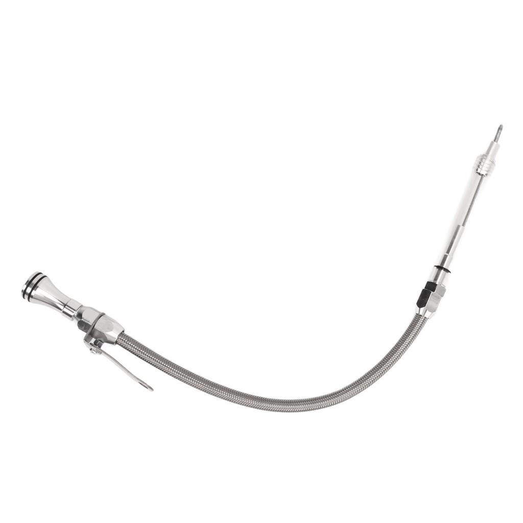 Engine Flexible Oil Dipstick Stainless Steel Fluid Oil Level Dipstick Tool for LSX LS1 LS2 LS2 LS6 4.8L 5.7L 6.0L 6.2L