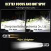 80W High-Power LED Car Headlight Upgrade with 3570CSP Lamp Beads & CANBUS Decoder
