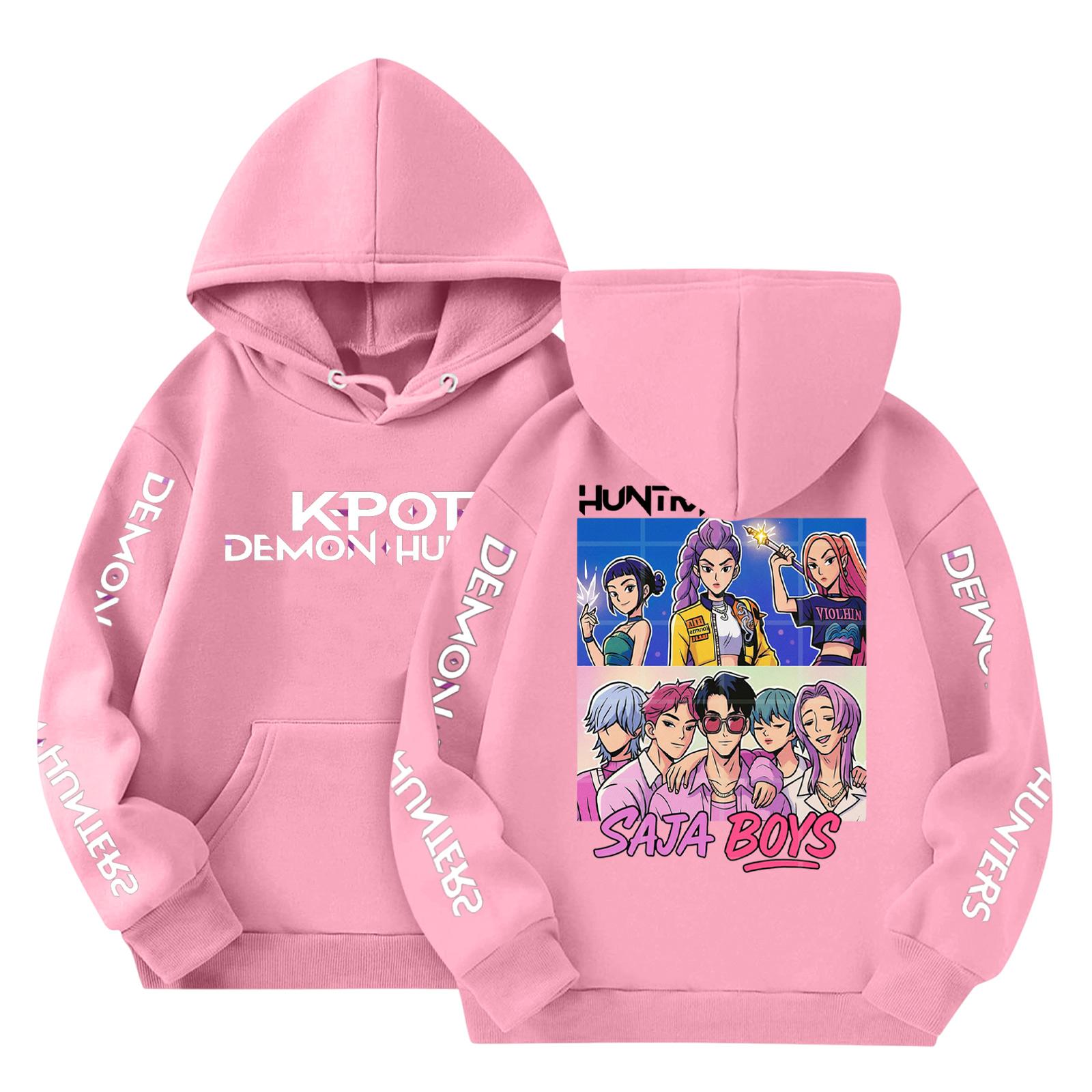 

Детская мода Легкий пуловер с длинным рукавом с карманами Толстовка с принтом 150