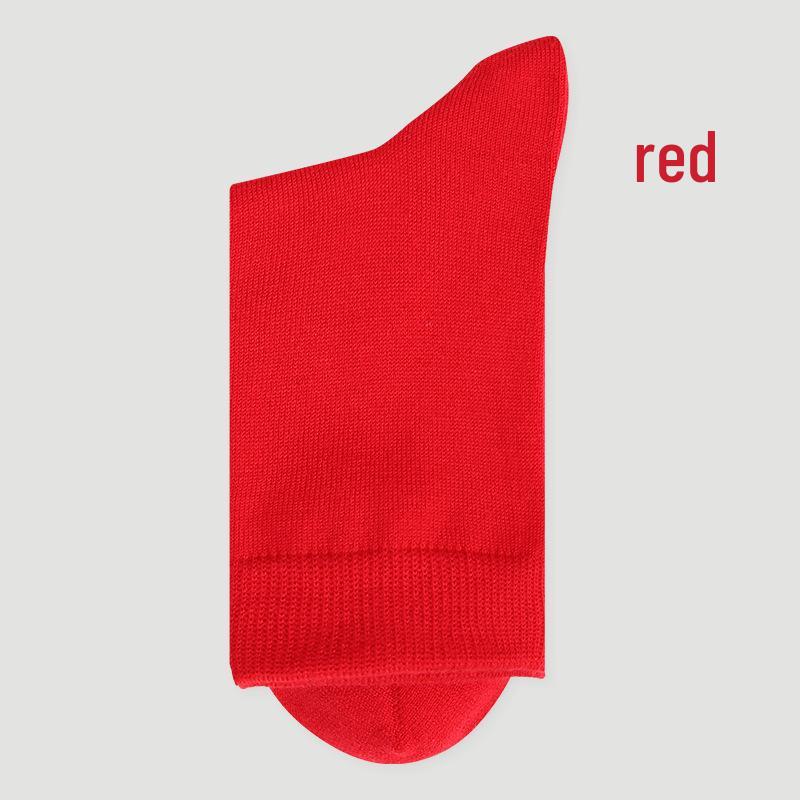 

Women s Wool Knee-High Socks - Autumn/Winter Style, Solid Color, Breathable, Thick, Warm, Mid-Calf Length Women s Size: 35-40