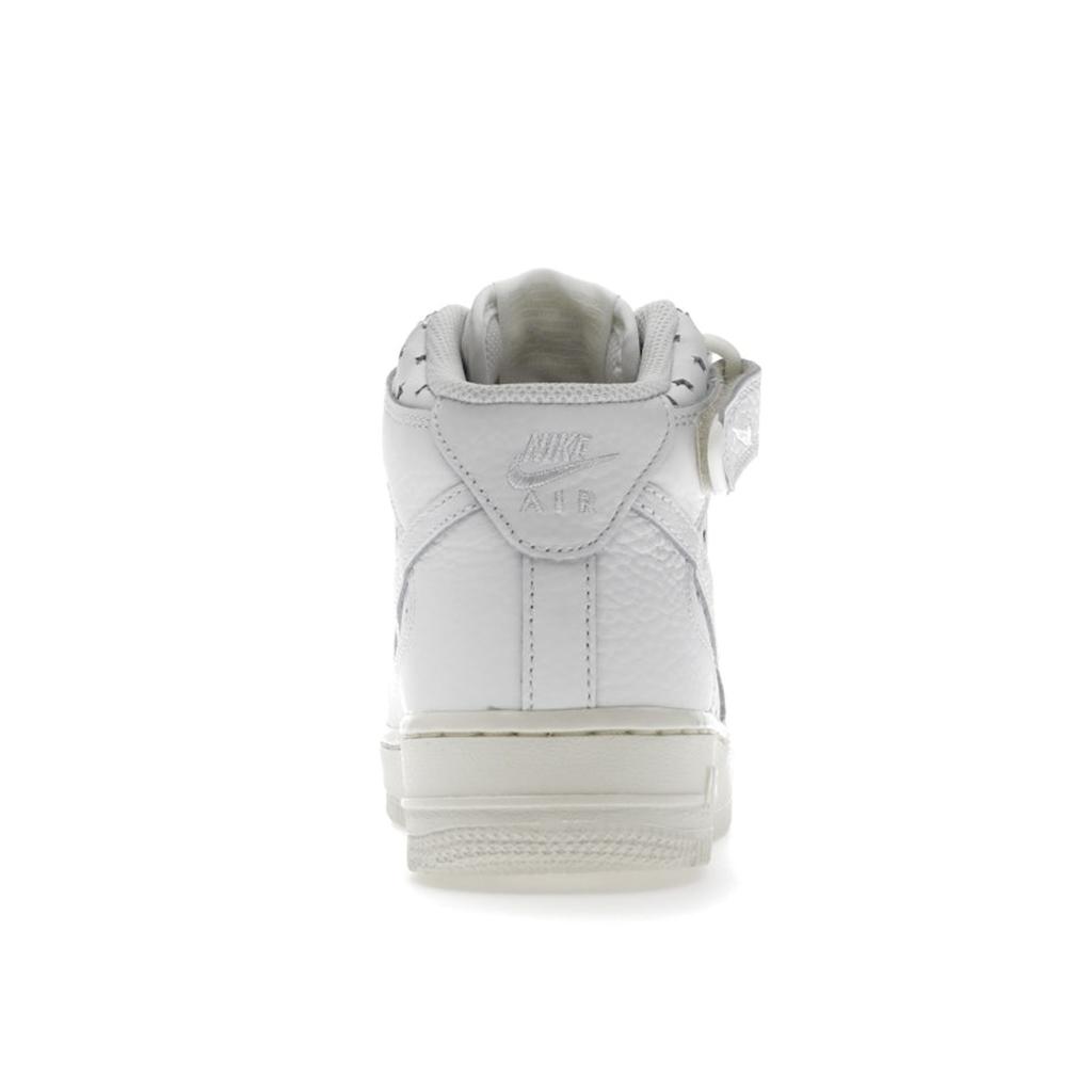 Nike Air Force 1 Mid Cut Out Stars Women Sneakers White Summit-White Coconut-Milk DV3451-100