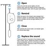 Reusable Infusion Alarm With Light Large Volume Drip Reminder Infusion Treasure Automatic Reminder For Low Dose Hospital Bed
