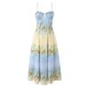 2025 Autumn European Style Women's Bohemian Resort Print Dress 7733