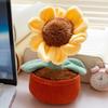 Orchid Flowerpot Potted Plush Toy Getting Rich Simulation Tree Plush Plants  Sofa Decoration