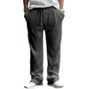 Spring and Autumn Jacquard Stripe Wide-leg Men's Casual Loose Straight Leg Plus Size Pants