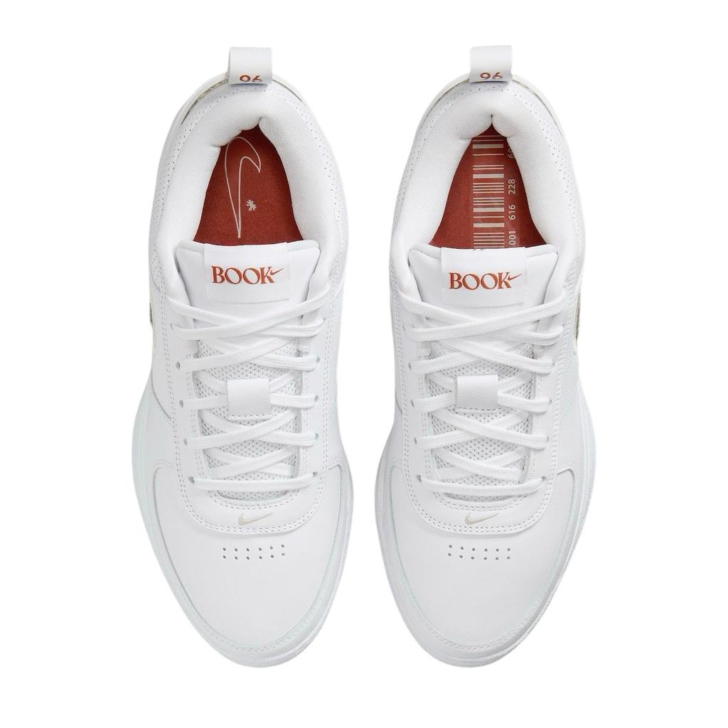 Nike Βιβλίο 1 Ανδρικά Αθλητικά Παπούτσια Rattlesnake Λευκό Καμένο-Ανατολή Μαύρο FJ4249-101