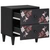 Nightstand Brown 40 x 33.5 x 46 cm Solid Mango Wood