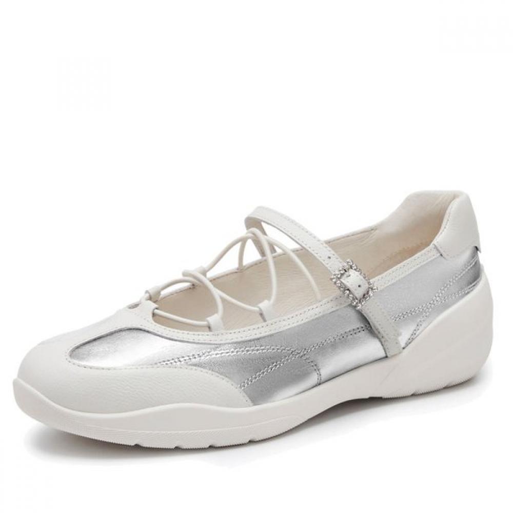 Staccato Mary Jane Flat balletJane2 Eb306sil BALLETJANE2_EB306SIL/225