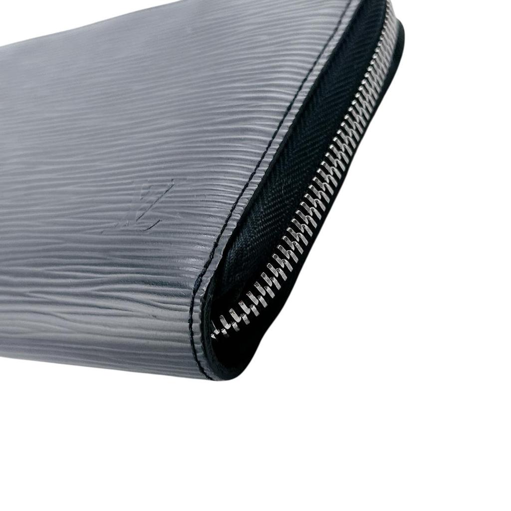 LOUIS VUITTON Epi Zippy Organizer Long Wallet purse Epi Leather Noir mens M63852 Used