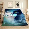 Dragon Friendship Flannel Blanket Throw Blanket Soft Warm Sofa Bed Camping Home Decor Unique Christmas Gift C9211813