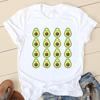 Women Avocado Love Sweet 90s Short Sleeve Graphic Tee T-shirts Female Ladies Fashion Casual Clothing Summer Tshirt Clothes Y2K