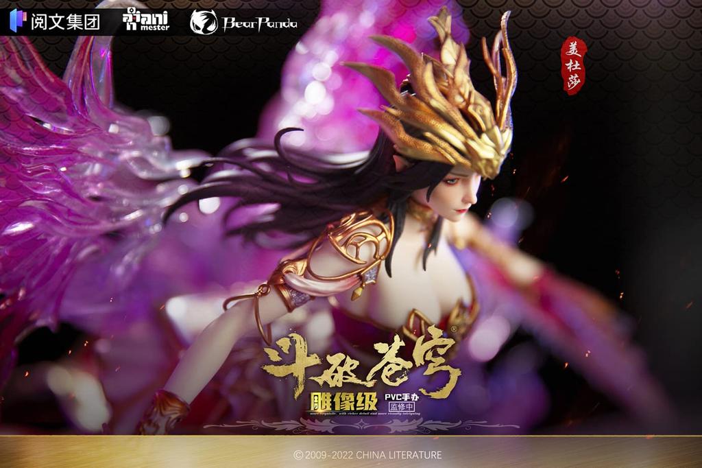 Animester Bearpanda Medusa Schuppen PVC Resin bemalt Fertigfigur & "Toha Sokyu" 1/7 &