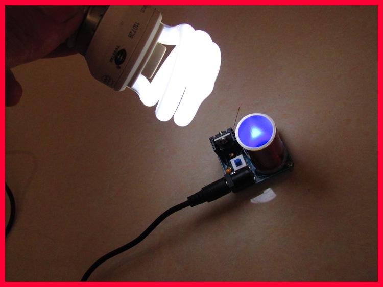 BD243 DIY Mini Tesla Coil Kit for Wireless Lighting Magic Prop