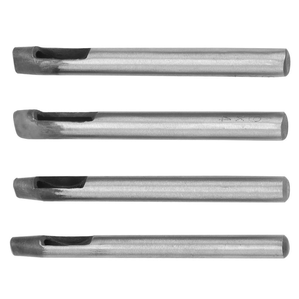 4mm Lederhandwerk Lochzange Set Ovales Loch Ösen Stanzwerkzeug Handstanze