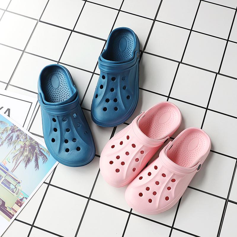 2023 Letní dámské prodyšné outdoorové sandály – Dírkový design, Zahradní a Driftingové boty