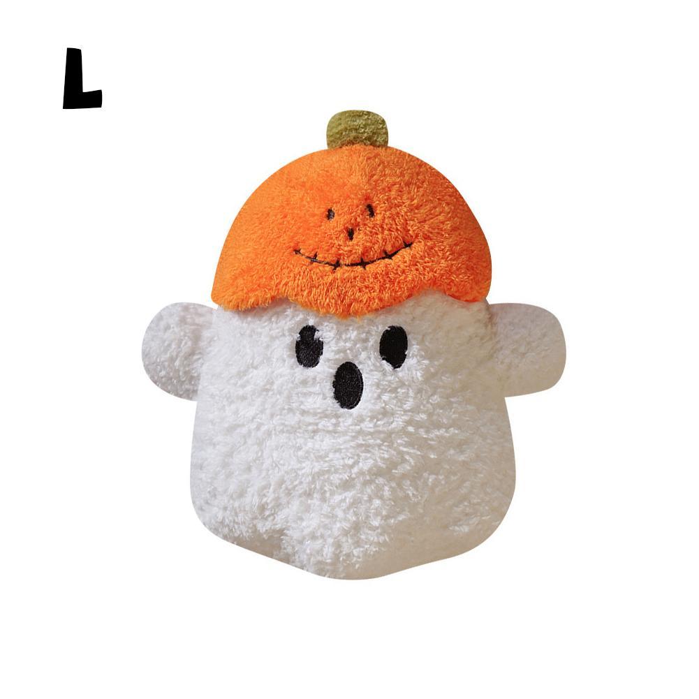 Halloween Cozy Pumpkin Ghost Hug Pillow Toy Cute Ghost Decor Ornaments For Desk Indoor Outdoor Home Festival Event Party