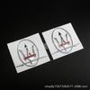 Maserati Logo Modification Emblem for Q4, Quattroporte, Ghibli, and Levante