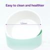 Elevated Cats Food Dish Adjusting Angled Ceramic Pet Bowl AntiSlip Design Food Feeders Bowl For Small Breeds Cats Indoor