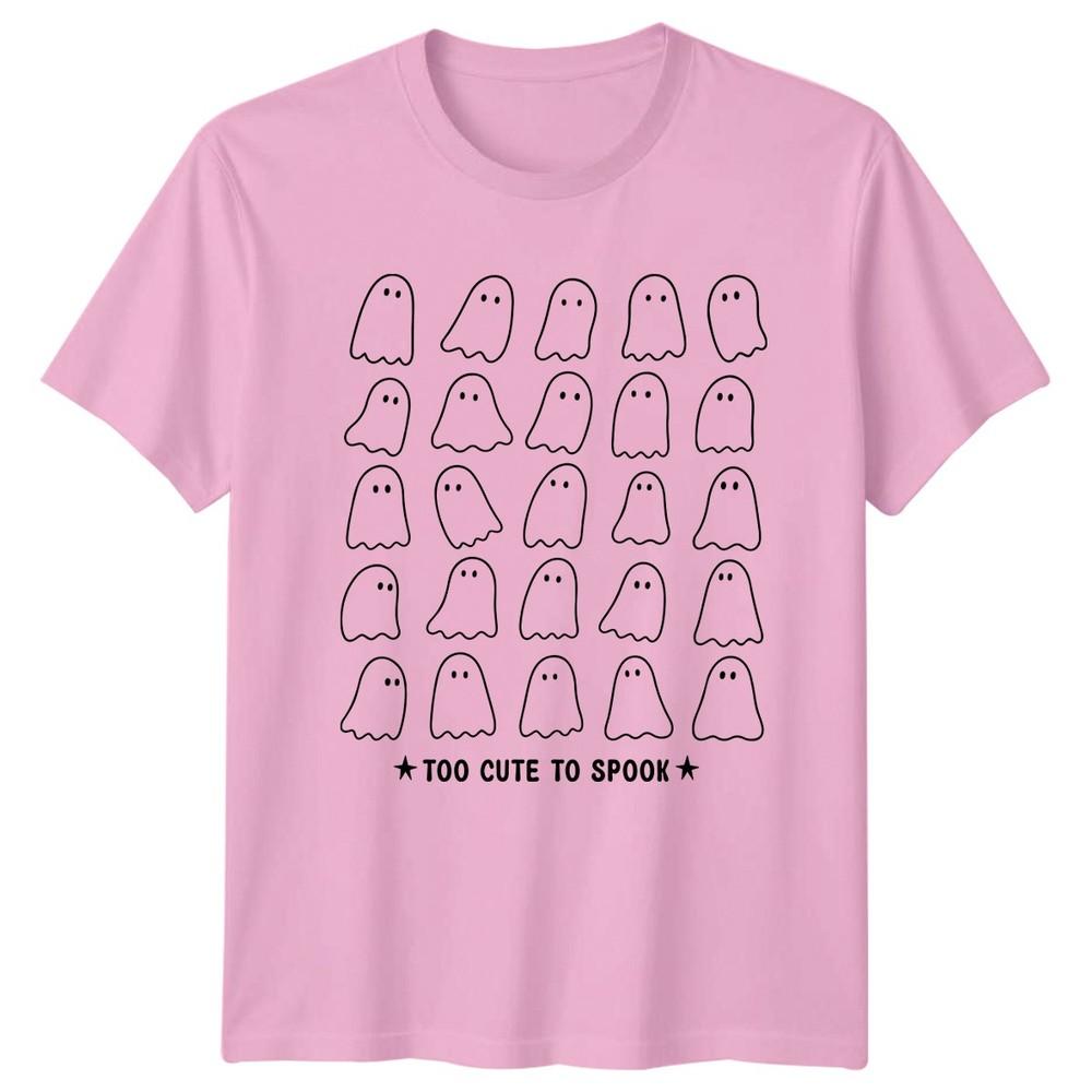 Too Cute To Spook Ghosts Halloween Holidays Unisexs Unisexs Graphic Tee