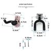 Matte Black Musical Instrument Wall Hook: Display Rack for Guitar, Ukulele, Violin, and Hulusi