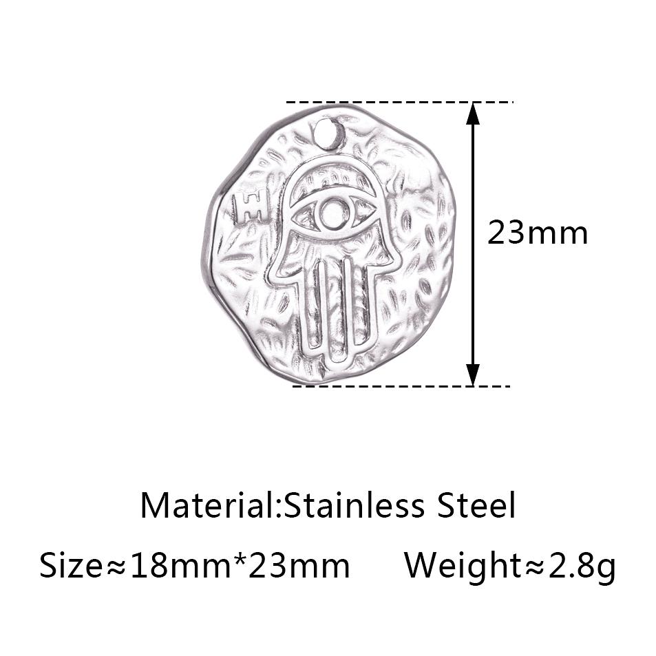 3 Stück Edelstahl Goldfarben Beschichtet Strassstein Blaues Böses Auge Anhänger Halskette Armband Ohrring DIY Schmuckherstellung Zubehör