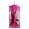 Dustproof Wig Storage Bag Zipper Transparent Visible Hair Piece Packaging Bag