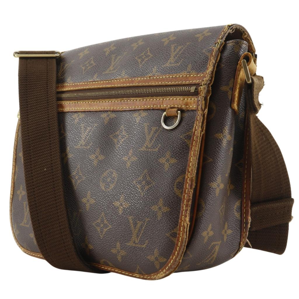 LOUIS VUITTON Messenger Bosphore PM Shoulder Bag M40106 Brown Monogram canvas unisex Used