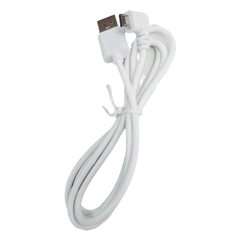 V8 Type-C Elbow USB Charging Cable for Android and Huawei with DC5521 Connector