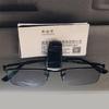 Black Glasses Holder for Car Sun Visor for Seat Backs Sunroofs Car Accessori