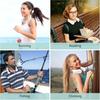 Hands-Free Bliss, Portable Bladeless Neck Fan, Ultra Quiet 360 Degree Cooling, Ergonomically Designed for All-Day Comfort, Rechargeable with Built-In
