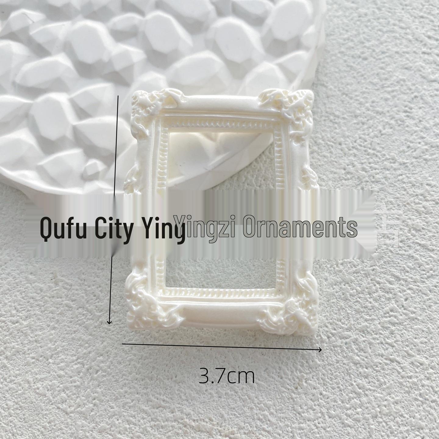 Mini DIY Photo Frame Kit: Epoxy Resin Accessories for Micro Landscape & Photography Props Mini Resin Photo Frame