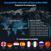 OBD2 Scanner Diagnostic Tool, Check Engine Light Car Code Reader with Reset, Battery Tester, Live Data, Freeze Frame, I/M Readiness, Car Scanner