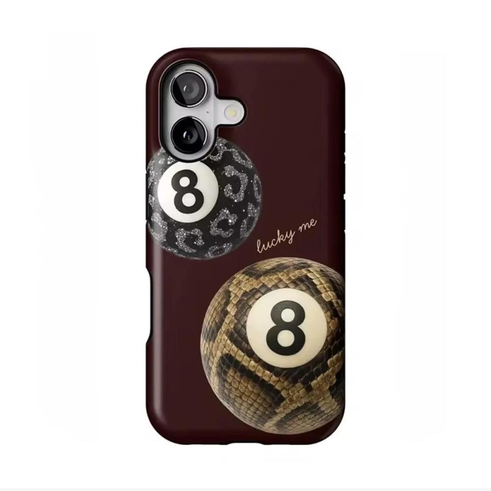 Luxury Clmj Ins Korea Dot Stripe Series Phone Case for iPhone 17 16 15 14 13 12 11 X Air Pro Max Plus Double-layer Back Cover